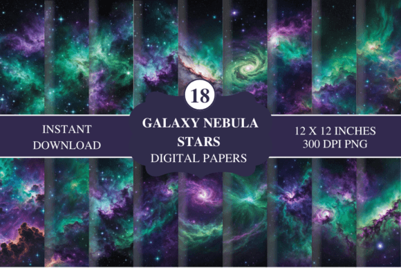 Cosmic Artistry: Using Galaxy Nebula Backgrounds
