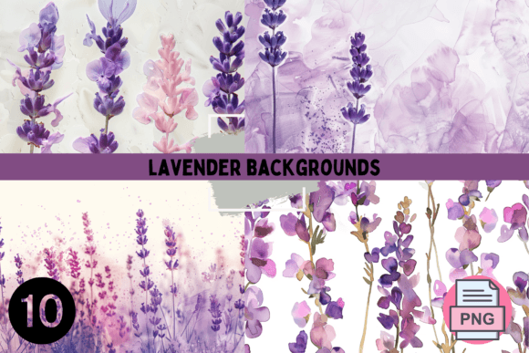 Lavender Backgrounds: A Soothing Touch for Any Project