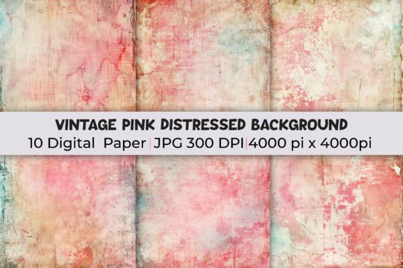 Mastering Vintage Pink Distressed Backgrounds in Modern Design