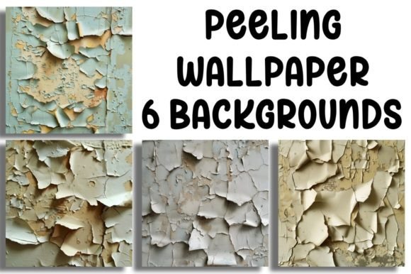 Peeling Wallpaper Backgrounds: A Guide to Vintage Charm