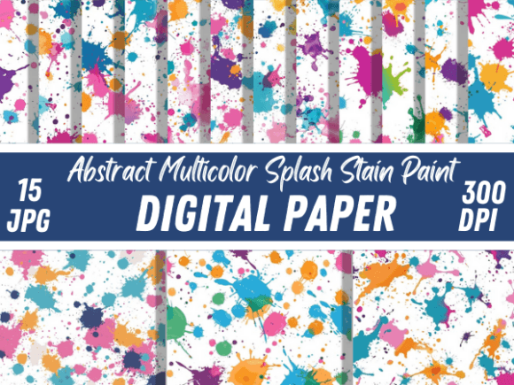 Unleashing Vibrant Creativity: The Power of Abstract Multicolor Splash Backgrounds
