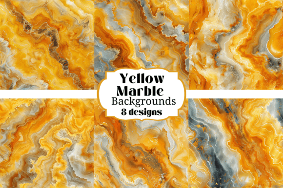 Yellow Granite Marble Stone Backgrounds: A Digital Designer's Toolkit